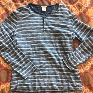 Lucky Brand True Indigo Henley Shirt